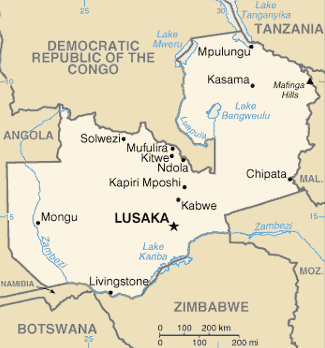 Geography of Zambia