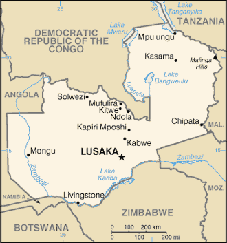 Outline of Zambia